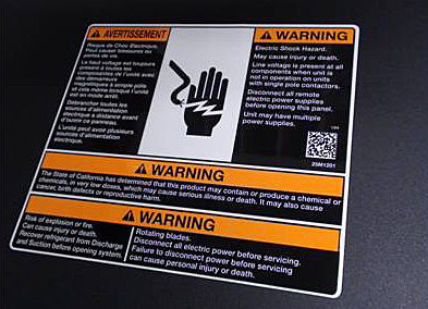 Warning & Caution Info Labels